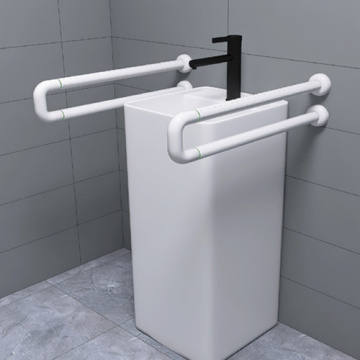 ABS-Beschichtung Anti-Rutsch-Wandmontage Toilettengrabgriff