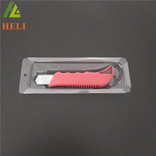 Customized plastic cutter knife packaging box