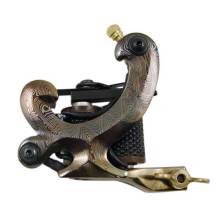 New Damascus Steel Tattoo Machine 10Wrap