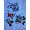 Animal Bordado Lentejuelas Piel Mickey Mouse Parche