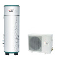 Heat pump water heater for shower