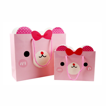 Fancy Cartoon Customized Art Paper Gift Packaging Bag