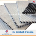 HDPE Geocomposite Geonet Drainage Net 200g / 5.5mm / 200g