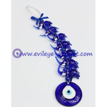 Wholesale Evil eye seven loop elephant pendant car home wall decoration