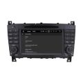 Android Double Din GPS Benz C-Class W203