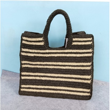 SS24 Lady crochet handbag / woven straw bag