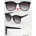 2016 Новые модные солнцезащитные очки с металлическим храмом (WSP604575)