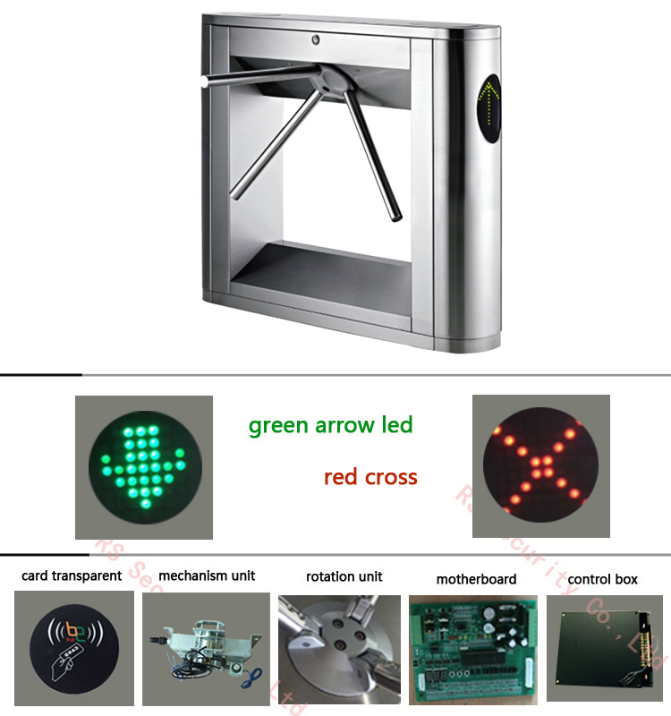 RFID Access Control Turnstile