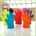 Gants de cuisine en silicone de qualité alimentaire Gants de barbecue en silicone