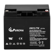 Batterie de batterie à taux élevé 12v77w UPS pour la veille