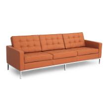 Florence Mid Century Modern Threeter Sofa