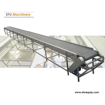 Stainless steel mesh belt conveyor