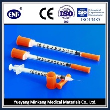 Medical Disposable Insulin Syringe, with Needle (0.5ml) , with Ce&ISO Approved