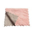 Double-sided Coral Fabric Cleaning Rag