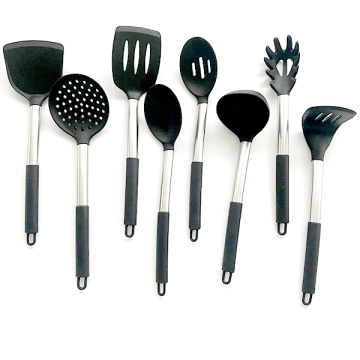 9pcs Silicone Kitchen Tools with Stand