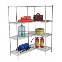 NSF-Zulassung Chrom Stahl Mittlerer Duty Warehouse Rack Lagerung