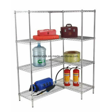 NSF Approval Chrome Steel Middle Duty Warehouse Rack Storage