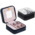 plastic products PU portable jewelry traveling display cases