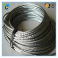 Electro Galvanized Steel Wire Rope 7X19