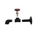 Wall Mounted Industrial Pipe Coat Hook Racks