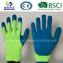 Warmth Glove Foam Latex 3/4 Luvas de trabalho revestidas