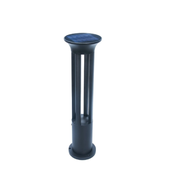 solar outdoor light black