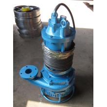 Submersible gravel slurry pump