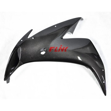 Piezas de fibra de carbono para motocicletas Panel lateral (R) para Yamha R1 04-06