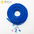 Soft clear vinyl pvc zipper wholesale for bags