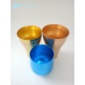 Colorful Anodized Aluminum Foil Cup Mug