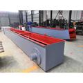 Wood chip scraper chain conveyor