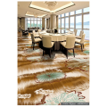 Luxury Living Room Crystal 550G Printed Floor Carpet