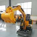 Mini excavator for garden final drive digger