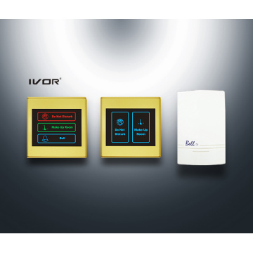 Panel de timbre del sistema del timbre del hotel en marco del esquema plástico (SK-dB2300SYS)