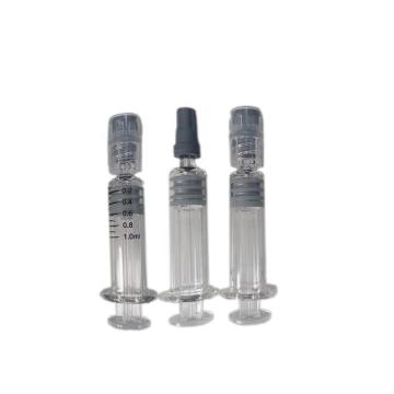 Seringa de vidro Luer Lock de 1ml estéril