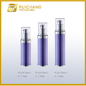 Uv coating airless cosmetic bottle