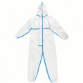 Spunbond Medical Coverall mit Versiegelungsband