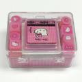 Plastic cartoon portable children's stamp