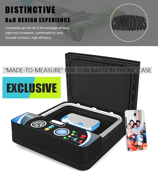 3D Phone Case Sublimation Heat Press Machine