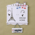 Cage de rangement mural mignon en PVC.