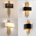 INSHINE Design Pipe Gold Wall Lamp