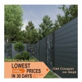 Widely Used Composite Aluminum Outdoor Wooden Fence Panels