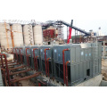 Closed circuit water cooling tower double air inlet