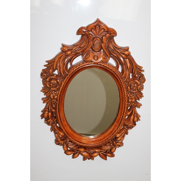 wood framed vanity mirrors