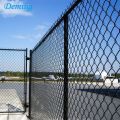 Anti-arm sport ground chain link wire mesh fence
