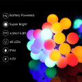 Led Ball Globe Colored Fairy String Lights