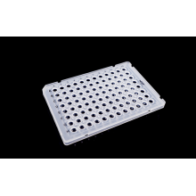 Placas PCR de semifalda de 96 pocillos de 0,1 ml