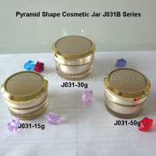 15g 30g 50g Gold Cone Acrylic Cream Container