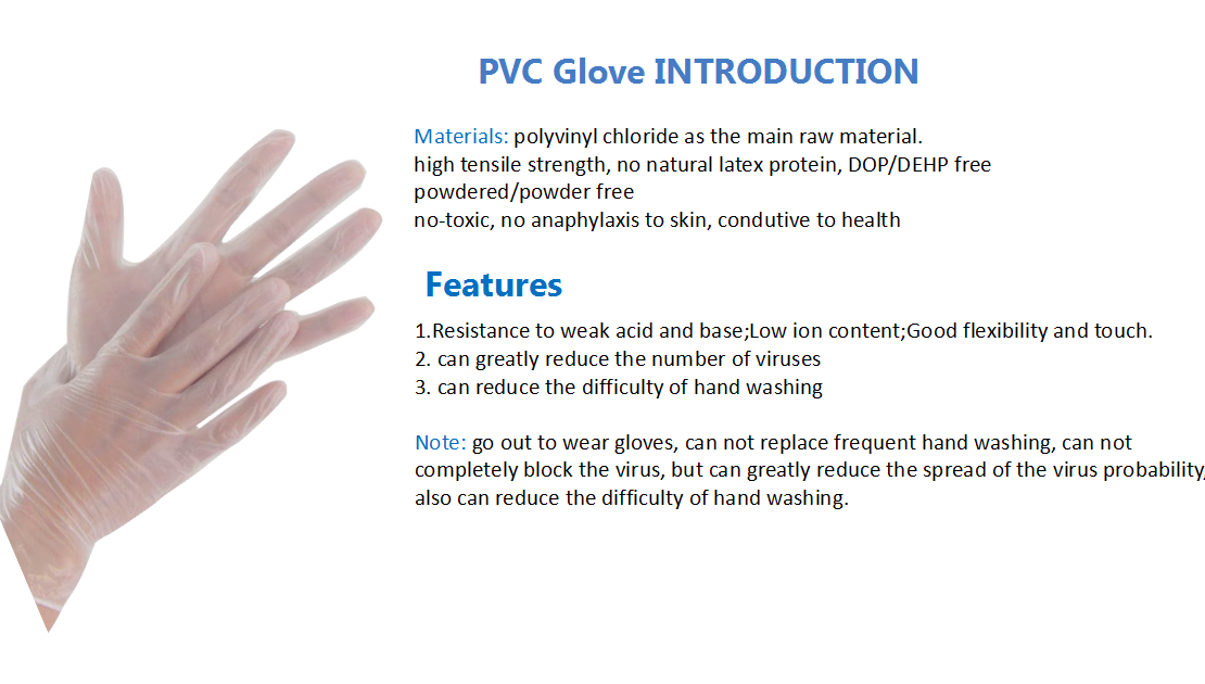 disposable pvc gloves