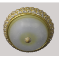 Resin Ceiling Lamp with Glass Shade (SL92643-3)